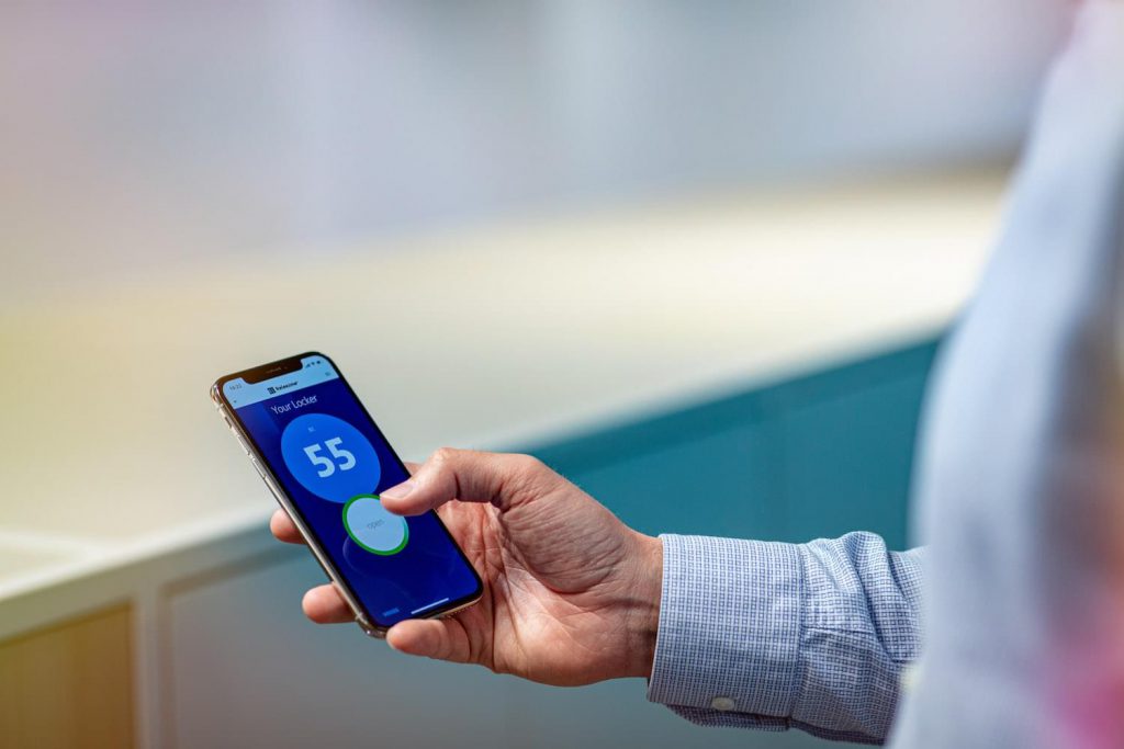 Vecos Smart Locker mobile app