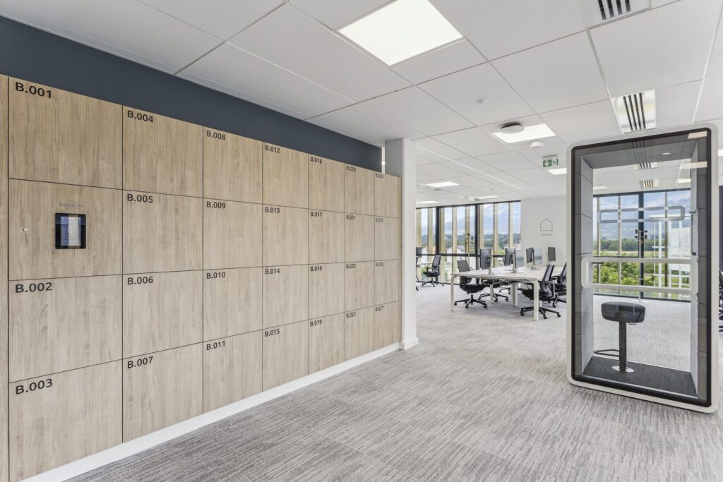Smart Lockers helping people at Capgemini flex