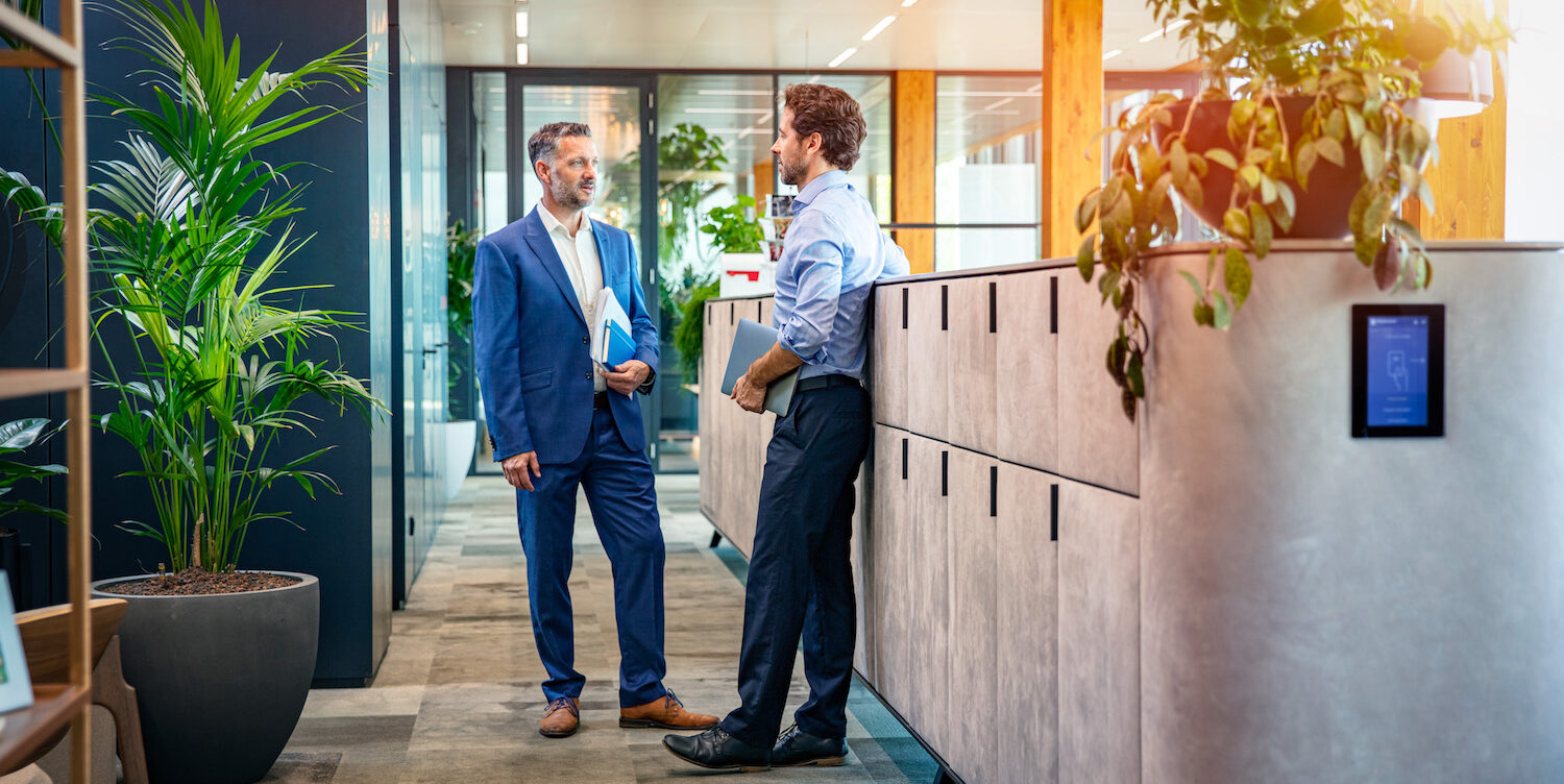 Modern smart locker with touch screen