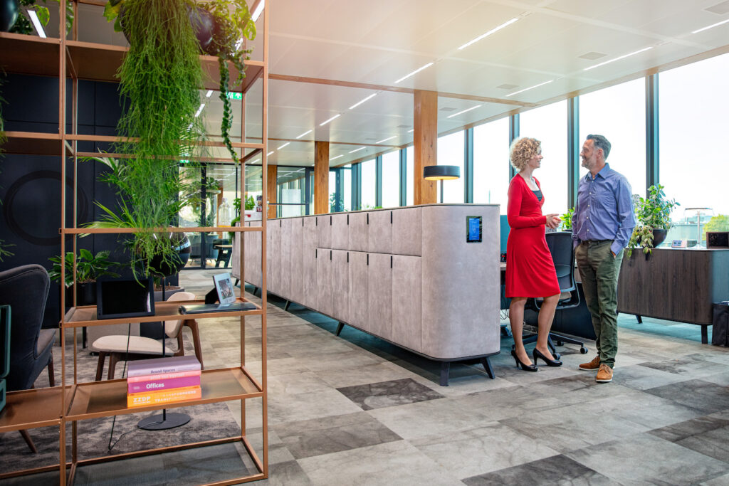 Advanced smart locker system for modern offices